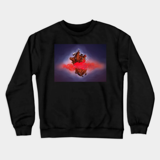 Mangoo - "Neverland" (Back Cover) Crewneck Sweatshirt by zeichentier